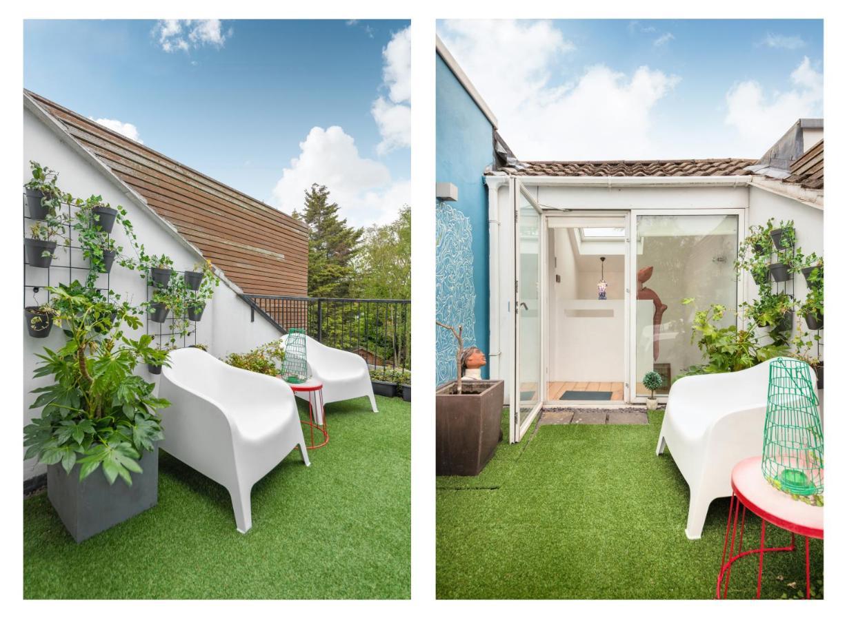 Studio For 3 With A Private Balcony In A Cubic House With Outside Pool Apartamento Londres Exterior foto